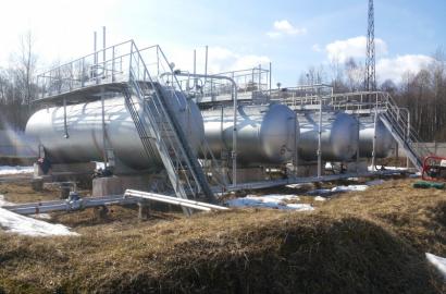 Новости — Отгрузка жд транспортом четырех газовых 50 м3 резервуаров АО «Амир и К», Таджикистан — фото