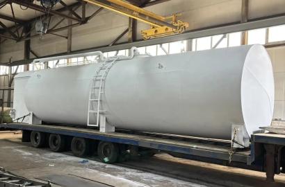 Новости — Изготовили мини-АЗС 40 м³ для заправки автопарка самосвалов — фото
