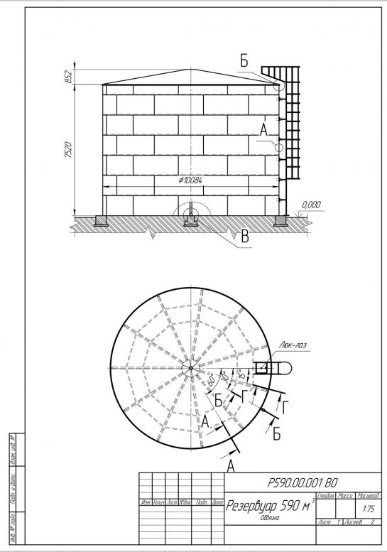 Вертикальные модульные емкости — Уровнемер механический — фото