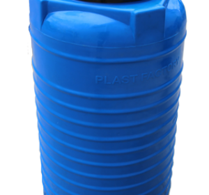 Вертикальные бочки — Бочка пластиковая 200 литров  VERT200blue — фото