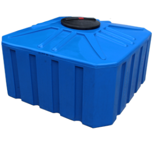 Крышка для пластиковых бочек СТЕРХ D 350мм — Компактная пластиковая бочка 800 литров SQ800blue — фото