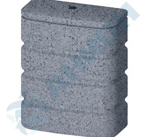 Настенные, напольные баки — Бак 150 л навесной цвет «гранит» — фото