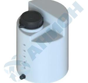 Дозировочные контейнеры — Пластиковый бак 60 л для дозирующих станций — фото