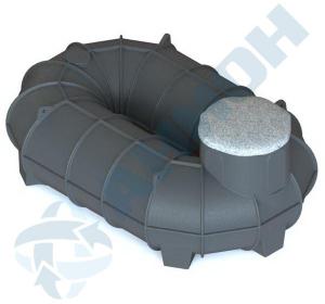 Подземные емкости — Резервуар U2000_CK_ДТ для подземного хранения дизтоплива — фото