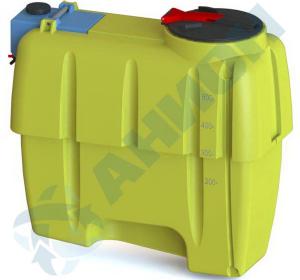 Емкости для коммунальной техники — Емкость 600 л с рукомойником — фото