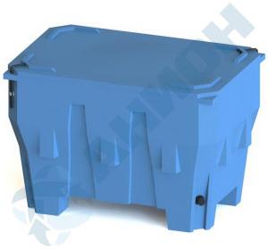 Изотермические контейнеры — Изотермический контейнер ИК450С с крышкой — фото