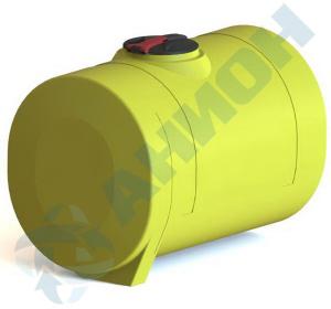 Емкости для коммунальной техники — Пластиковая емкость 2 000 л горизонтальная — фото