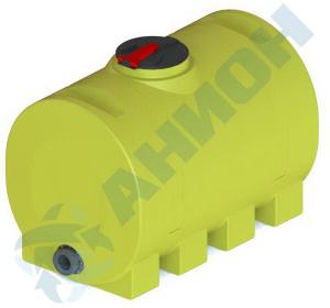 Емкости для коммунальной техники — Пластиковая емкость П2000ФК3 для вентиляторного опрыскивателя на четырех опорах — фото