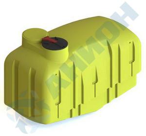 Емкости для коммунальной техники — Пластиковая емкость ОПЛ_3000ФК3 горизонтальная — фото