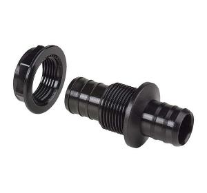 Комплектующие — Проходник с гайкой прямой — фото