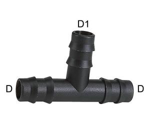 Комплектующие — Ниппель под шланг т-образный — фото