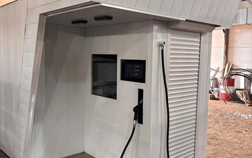 Наши проекты — Автозаправочный комплекс из нескольких КАЗС на трассе в Республике Удмуртия — фото