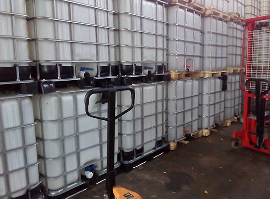 Емкости стальные б/у — Еврокубы б/у — фото