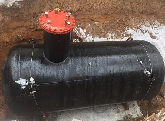 Газгольдеры от «РезервуарТверь» для автономной газификации — Восстановленные газгольдеры — фото