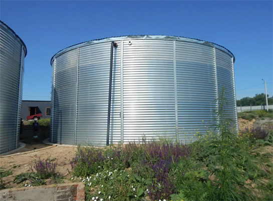 Главная — Вертикальные модульные емкости — фото